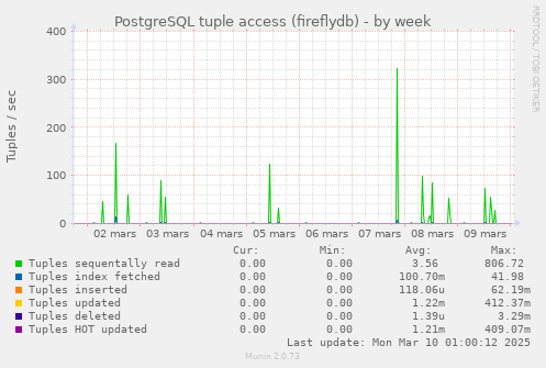 PostgreSQL tuple access (fireflydb)