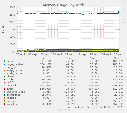 Memory usage